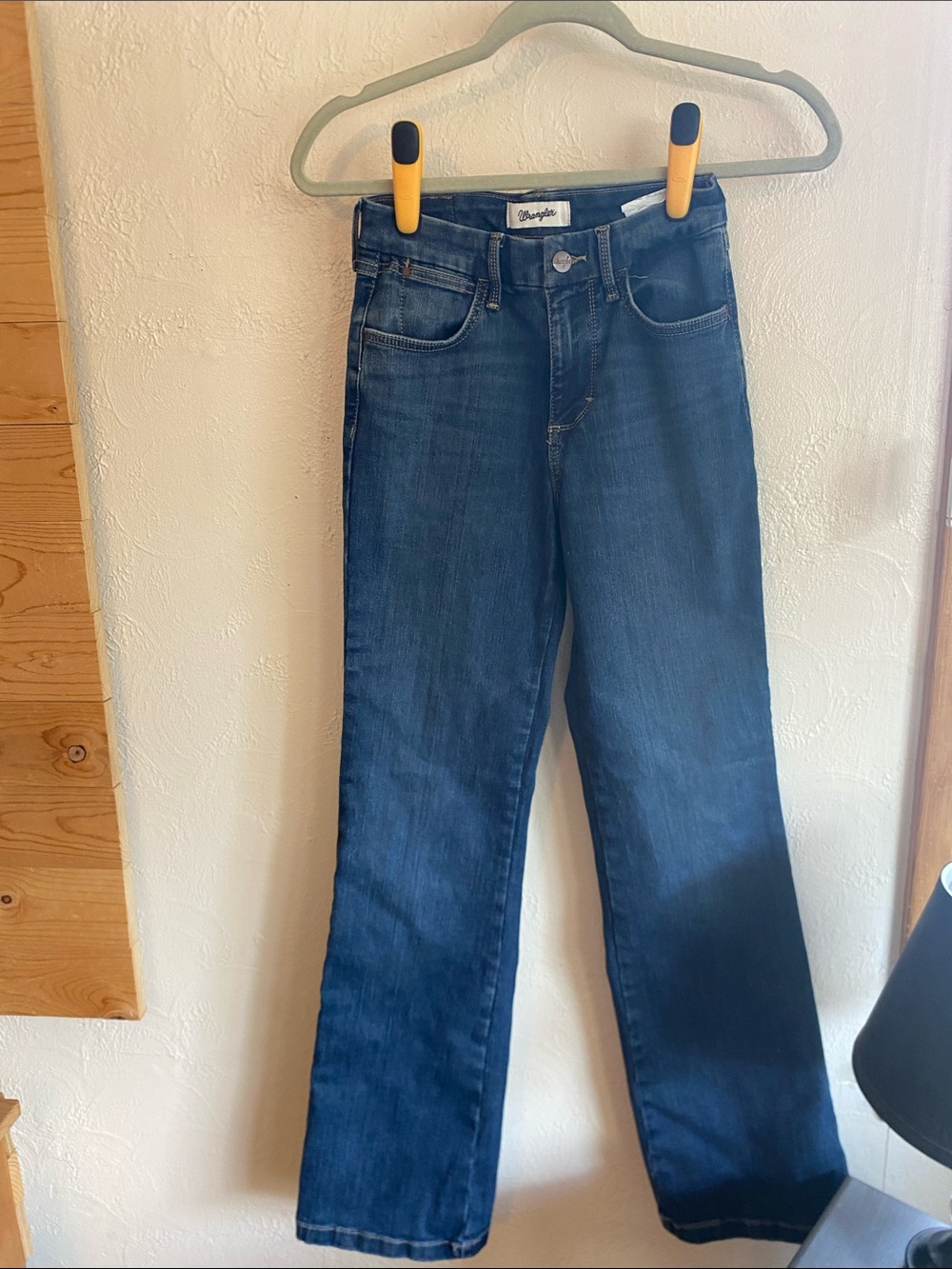 Wrangler Women's Dark Blue Flare Jeans
